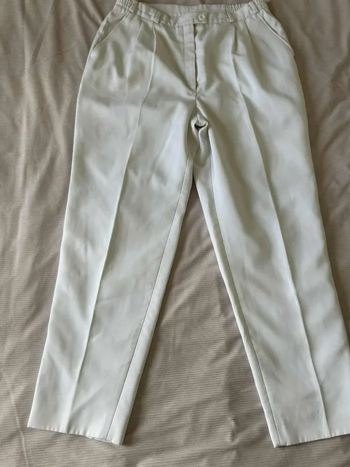 Pantalon blanc Bernard Zins – Taille 46