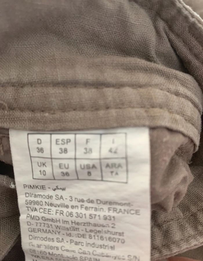 Sarouel femme beige taille 38 Pimkie - photo numéro 3