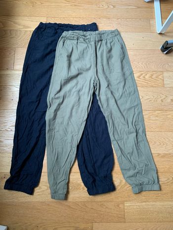Pantalon lin Uniqlo