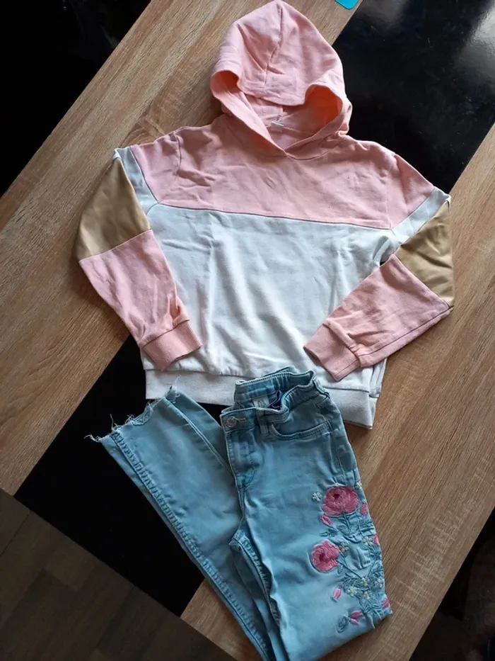 Ensemble jeans et pull 10 ans - photo numéro 2