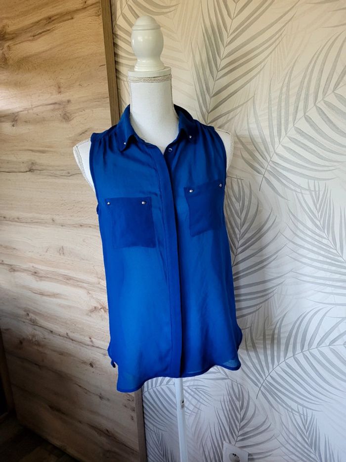 Blouse transparente sans manche femme pimkie