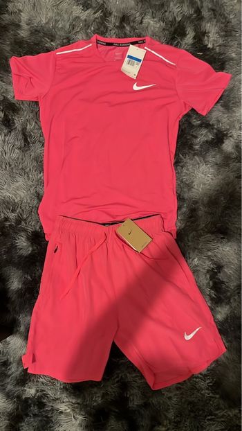 Ensemble Nike running rose 