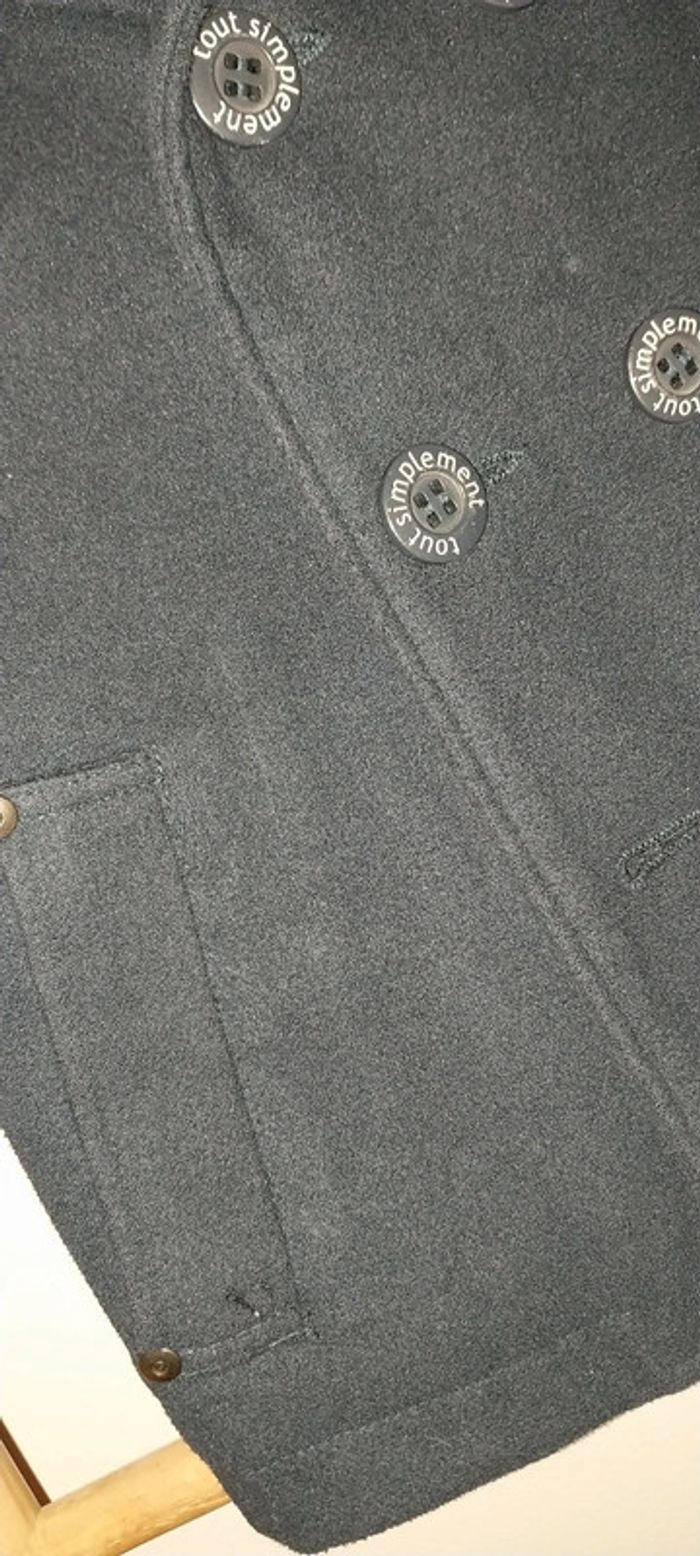 Caban/ Duffle coat marine en excellent état taille 6 ans - photo numéro 14