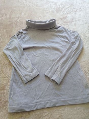 Sous pull violet 4 ans