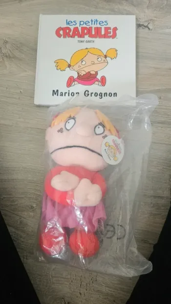 Les petites crapules Marion grognon livre + peluche