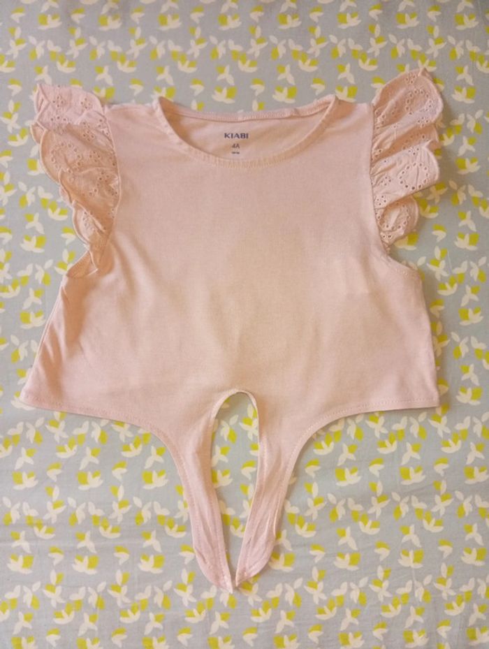 T-shirt à nouer Kiabi 4ans - photo numéro 2