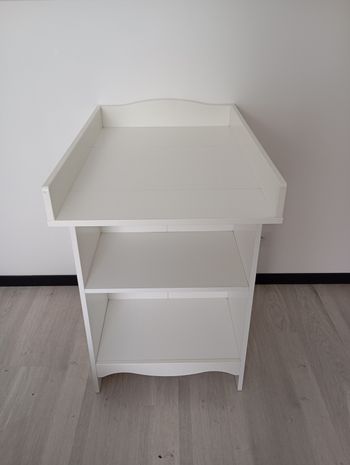 Meuble à langer amovible