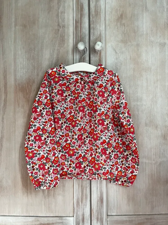 Ensemble jean et blouse Liberty t. 6 ans - photo numéro 4