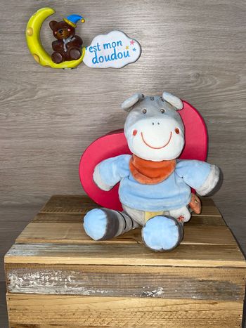 NIC504 doudou zèbre 🦓 nicotoy