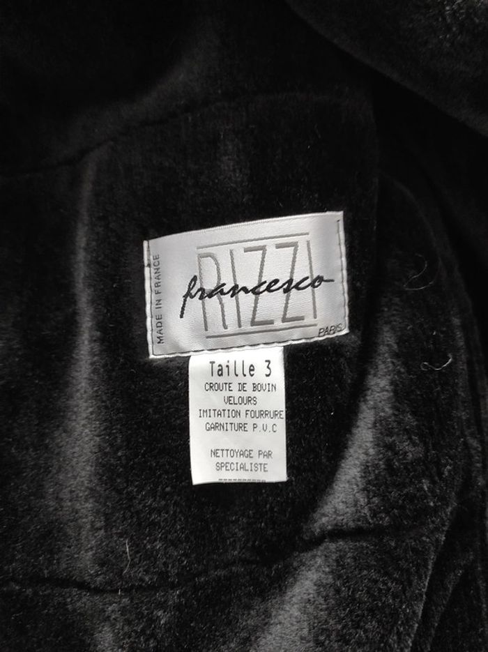 manteau vintage t3 48/50 comme neuf - photo numéro 3