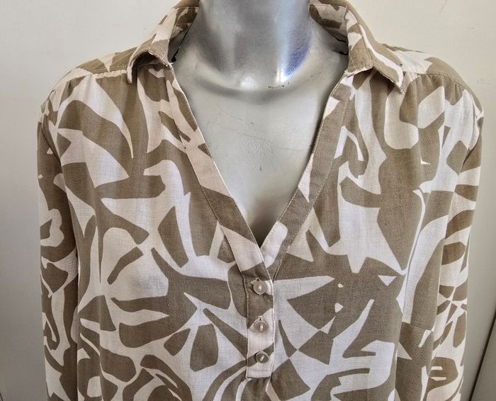 📌 Blouse Imprimé Abstrait Grain de Malice - photo numéro 4