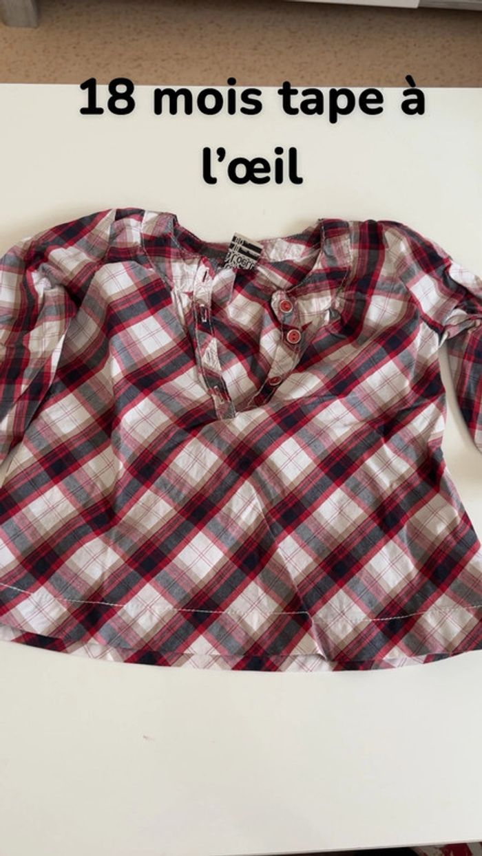 Blouse manches longues