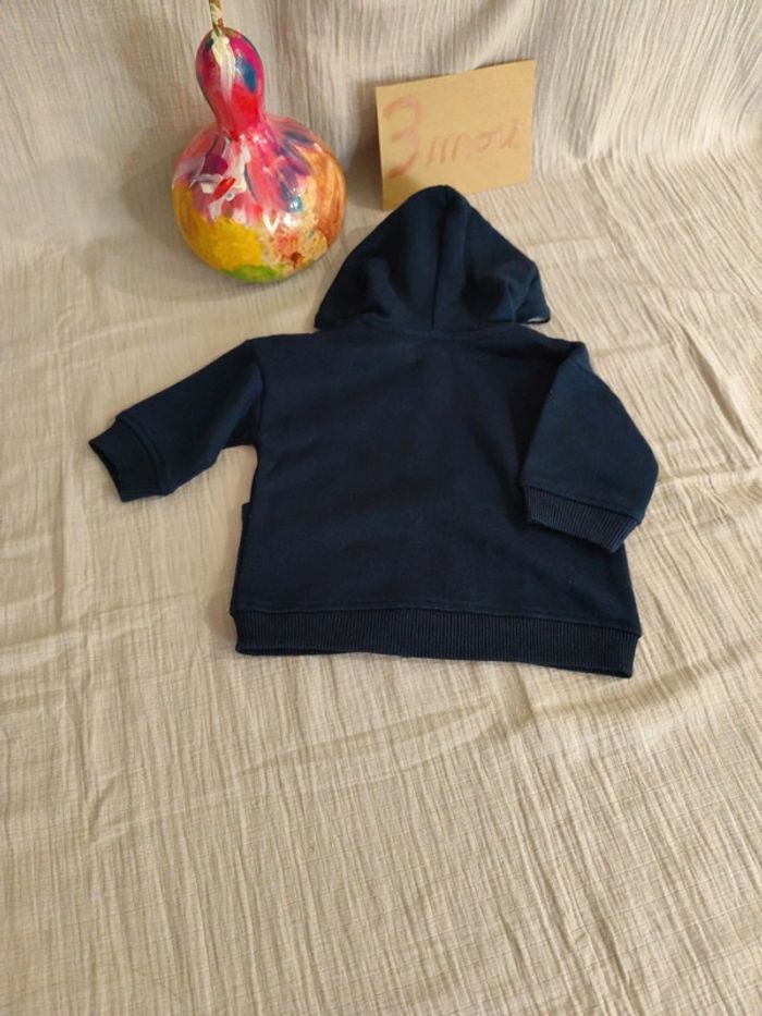 Gilet à capuche 3mois - photo numéro 2