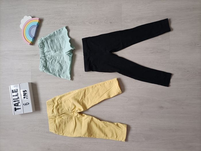 Lot de 3 bas fille taille 6 ans - photo numéro 2