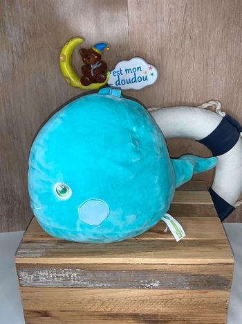 LL14 doudou baleine 🐳 lilliputiens