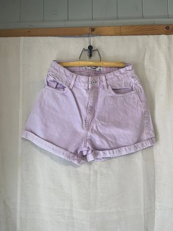 Short en jeans