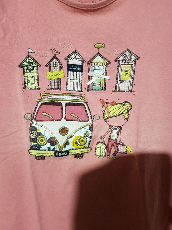 T-shirt sergent major fille 10 ans - photo numéro 2