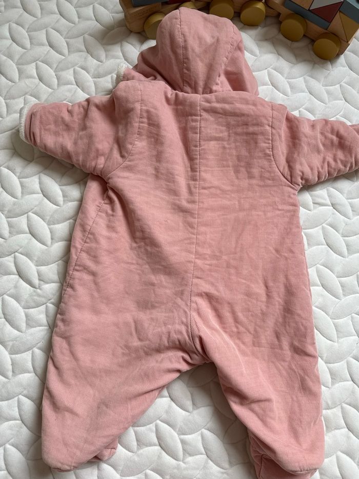 Combinaison pilote en velours côtelé vieux rose rare– 6 mois – Tartine et Chocolat - photo numéro 7
