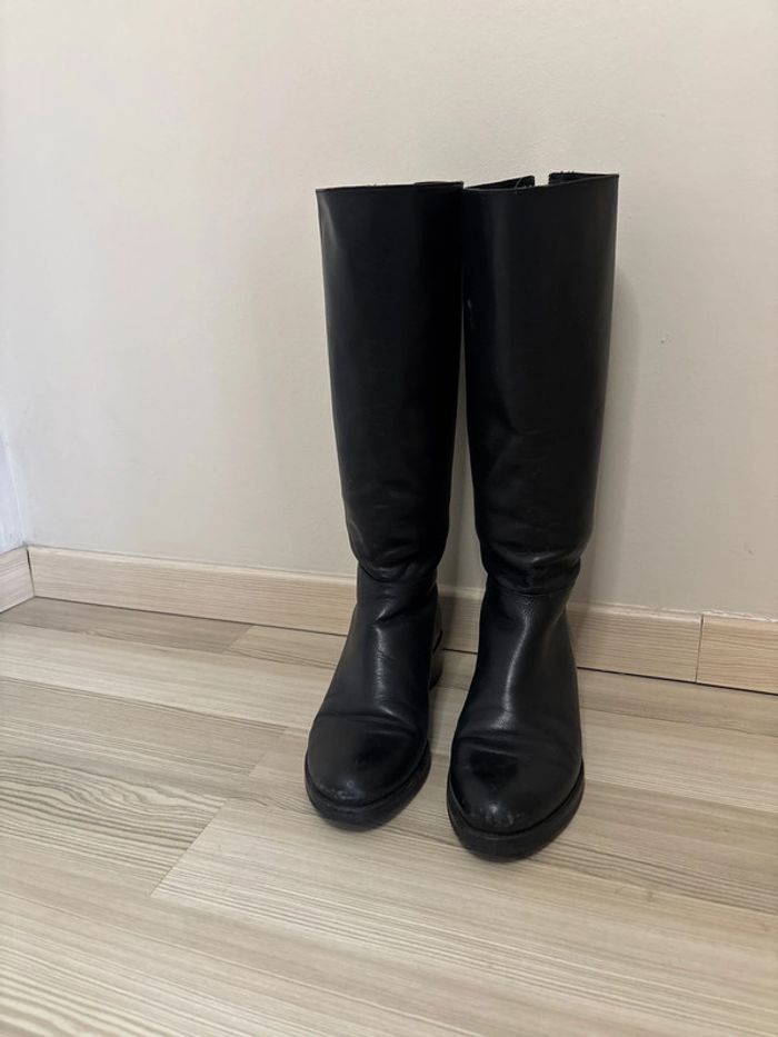 Botte noire cosmoparis taille 38 - photo numéro 2