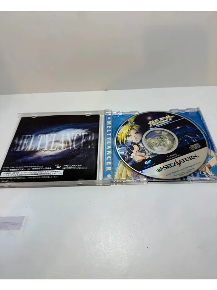 MeltyLancer Ginga Shoujo Keisatsu Sega Saturn - photo numéro 3