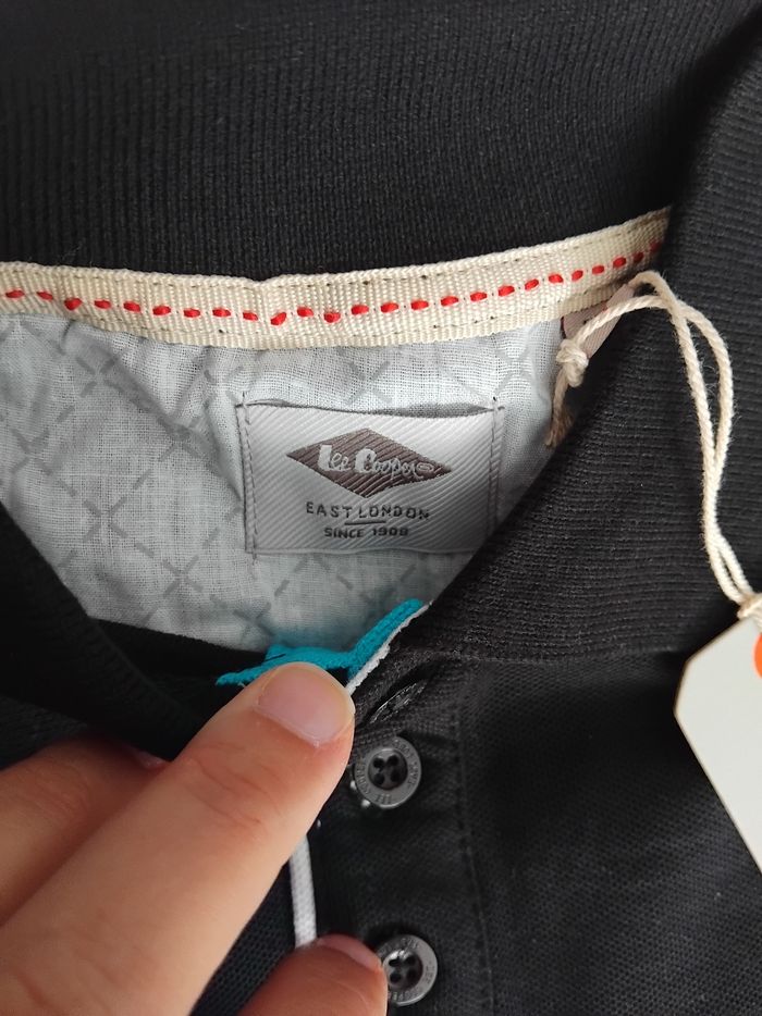 Polo garçon Lee Cooper neuf avec étiquettes 12 ans - photo numéro 2