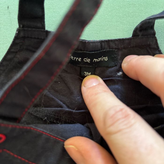 Vends salopette longue terre de marins 3 mois en très bon état - photo numéro 3