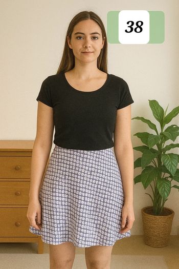 Jupe fleurie H&M 38 🌹