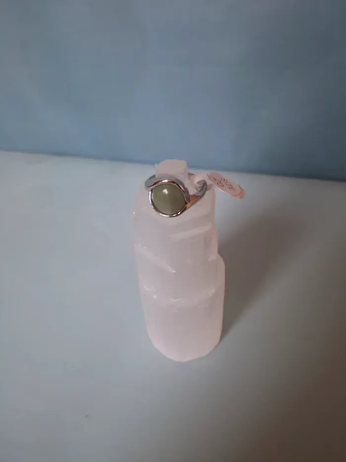 Bague en Aventurine Verte Taille 20 – Un Bijou Unique & Énergétique - photo numéro 2