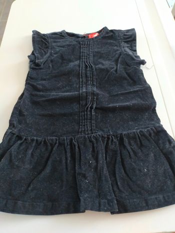 Robe velours 12 mois