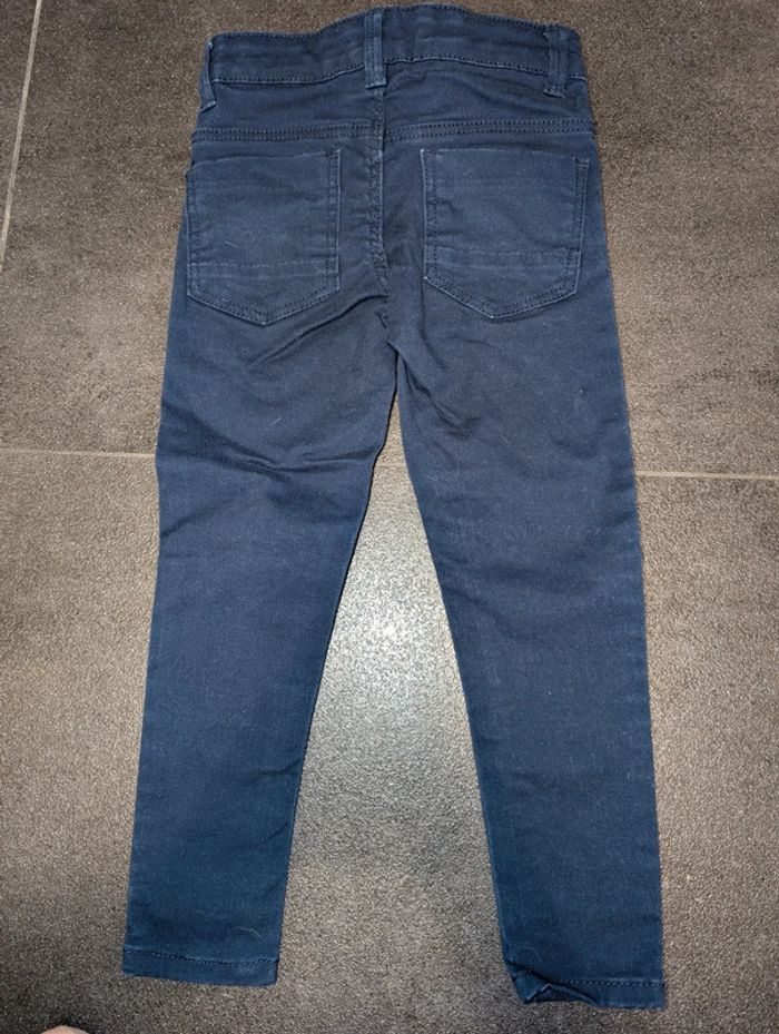 Pantalon slim bleu marine fille 3 ans NEUF - photo numéro 2