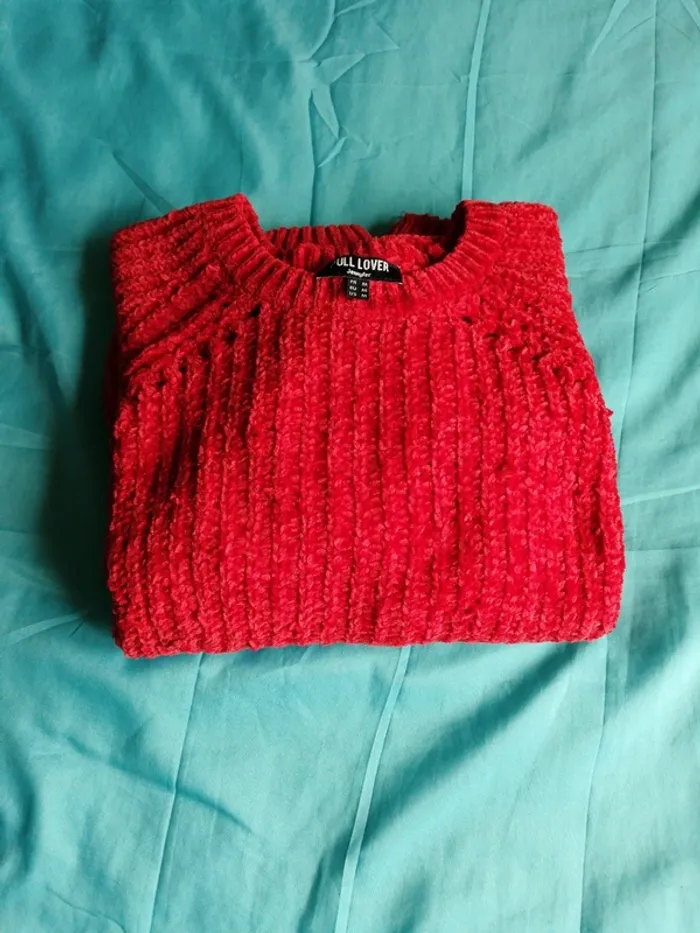 Pull, maille chenille