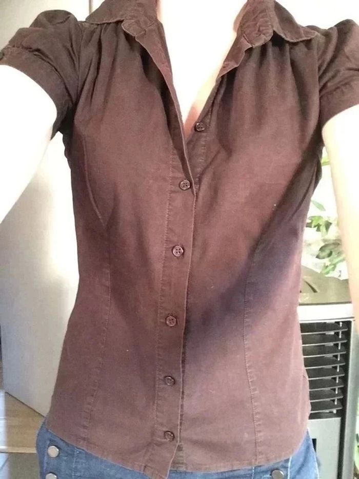 Chemise marron 36