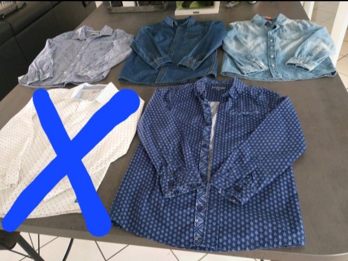 Chemises (Lot de 4 ) Neuf - photo numéro 5