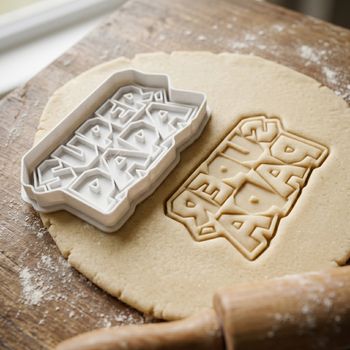 Emporte-pièce SUPER PAPA - Découpoir Fête des Pères Style Jeux Vidéo Biscuit