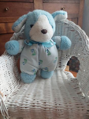 Peluche vintage chien Ajena