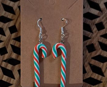 Boucles d'oreilles sucre d'orge