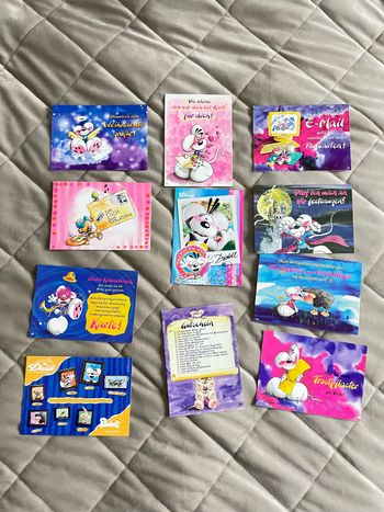 Lot cartes postales Diddl