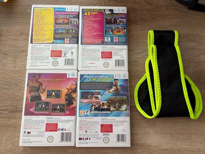 Lot de jeux de danse nintendo wii - photo numéro 4