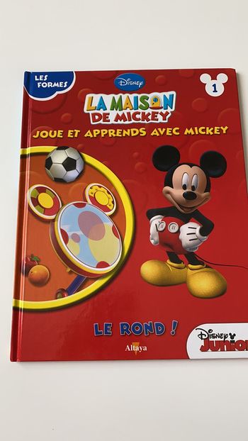 Livre La maison de Mickey Disney