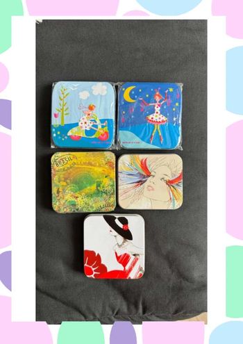 Lot de 5 boîtes