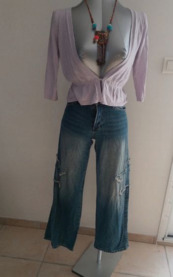 Jean large femme t  32 jennyfer