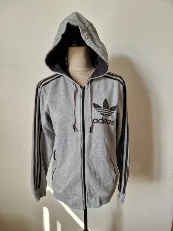 Veste sweat a capuche zip Adidas vintage taille xs