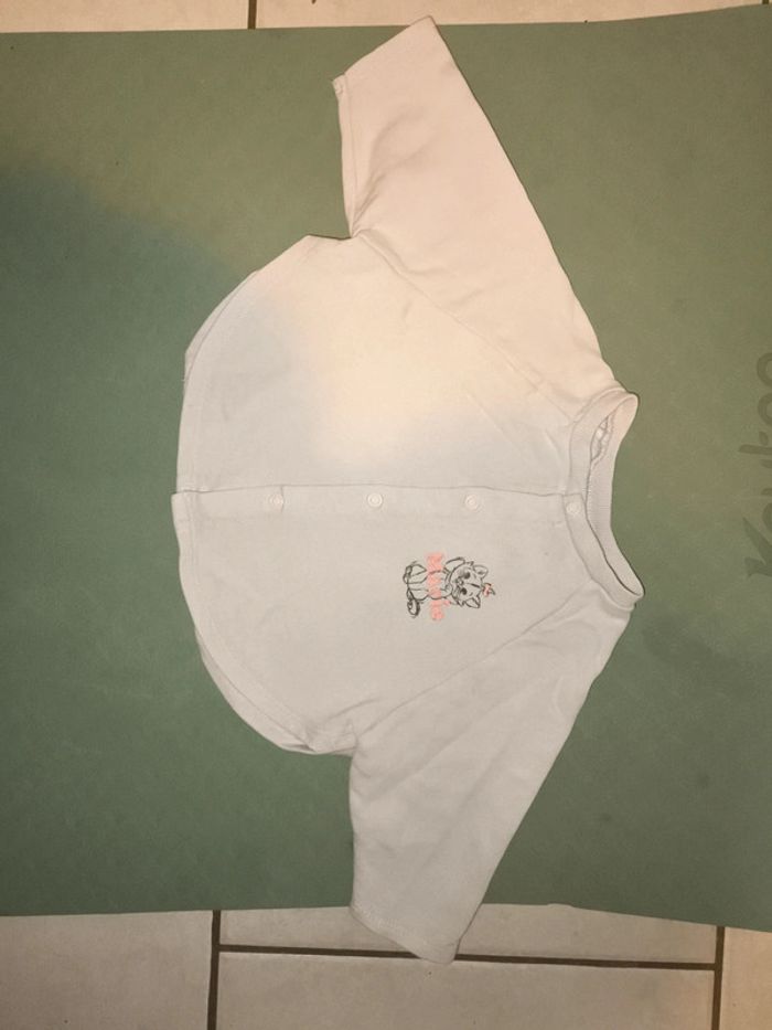 Ensemble "Marie" des Aristochats. Rose pâle et blanc - photo numéro 2