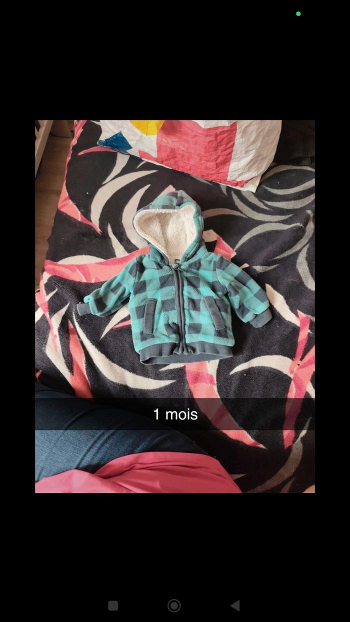 Veste polaire garçon