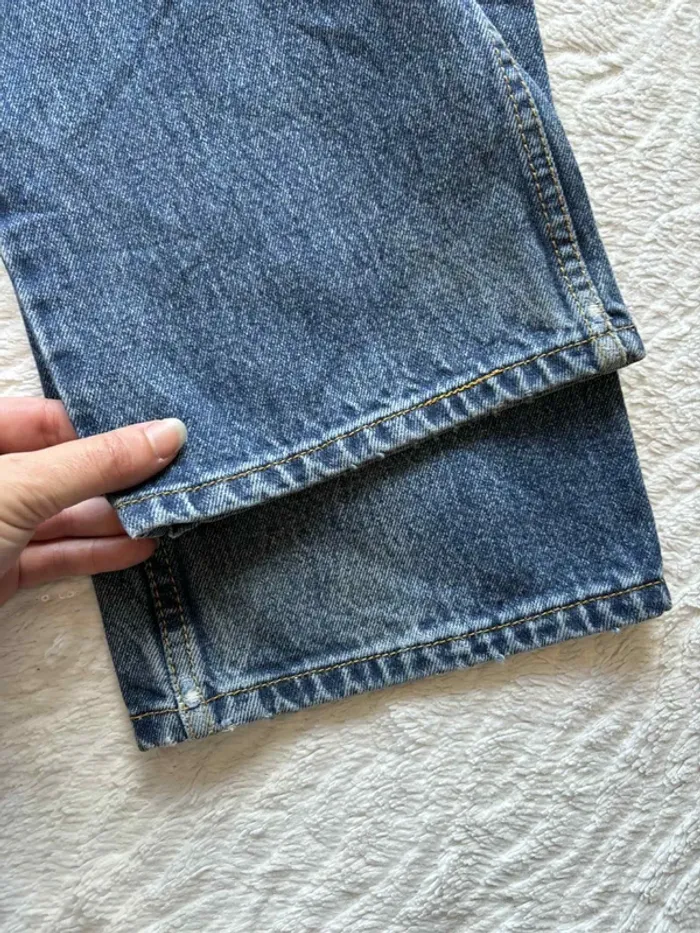 Jean Levi’s 550 femme Relaxed Fit Bleu stonewashed délavé Rare modèle US W27 L29 S/36 2000s - photo numéro 5