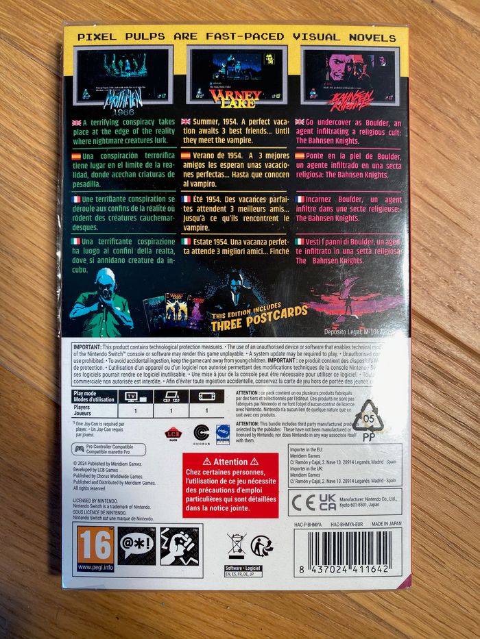 The pixel pulps collection - switch - jeu neuf sous blister - photo numéro 5