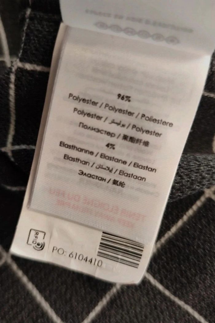 Robe à carreaux col chemise T XS Bonobo - photo numéro 11