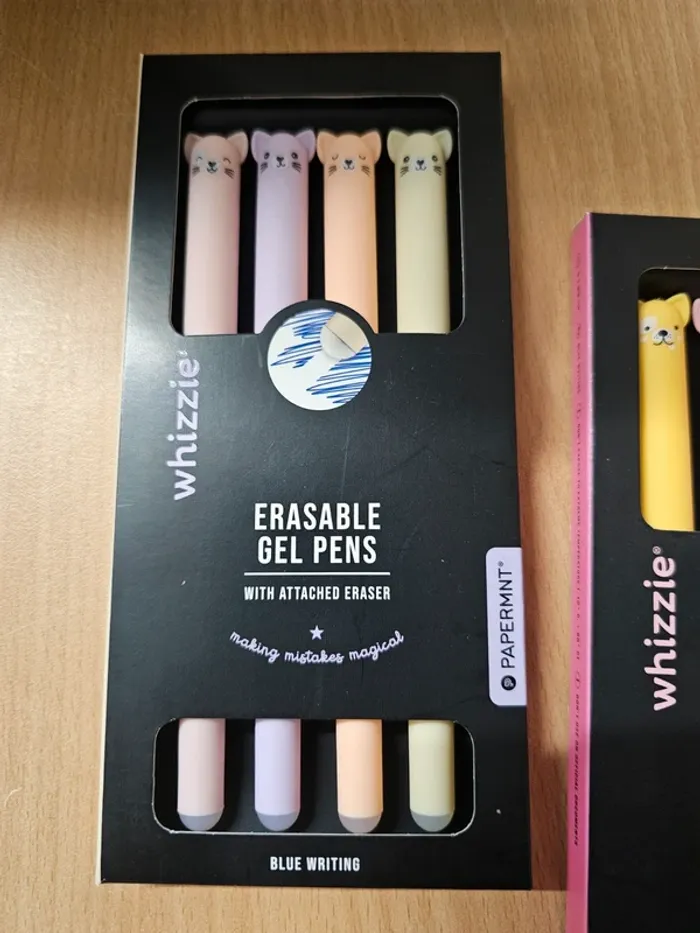 Lots de stylos effaçables en gel - photo numéro 2