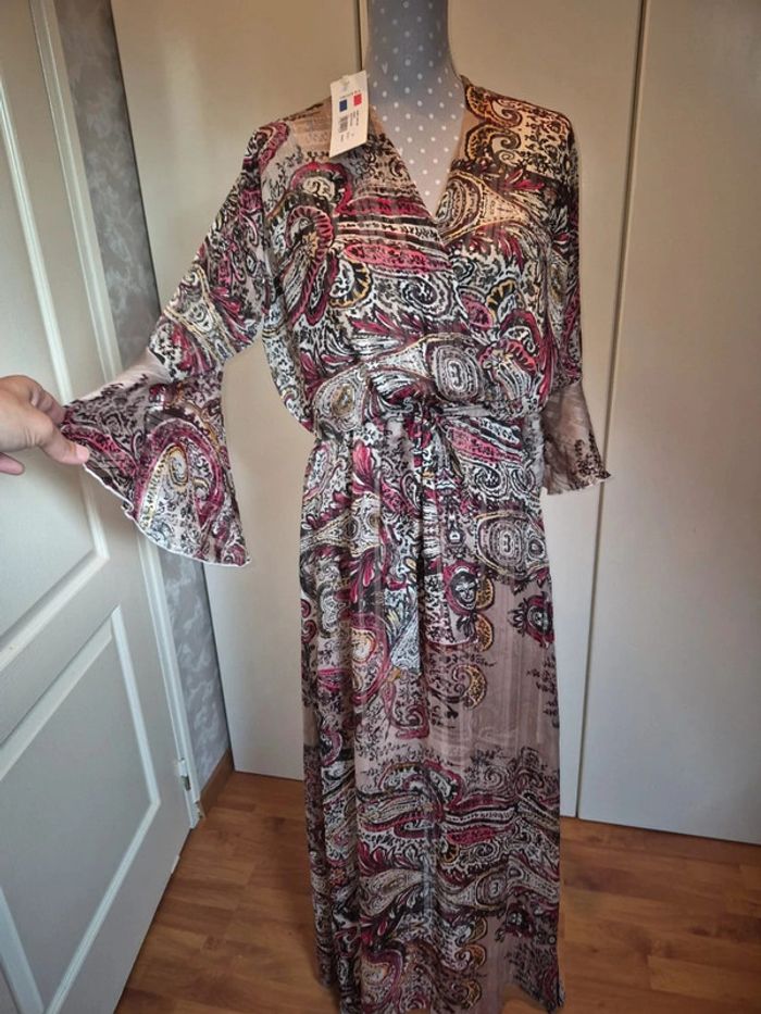 Robe fluide bohème neuve