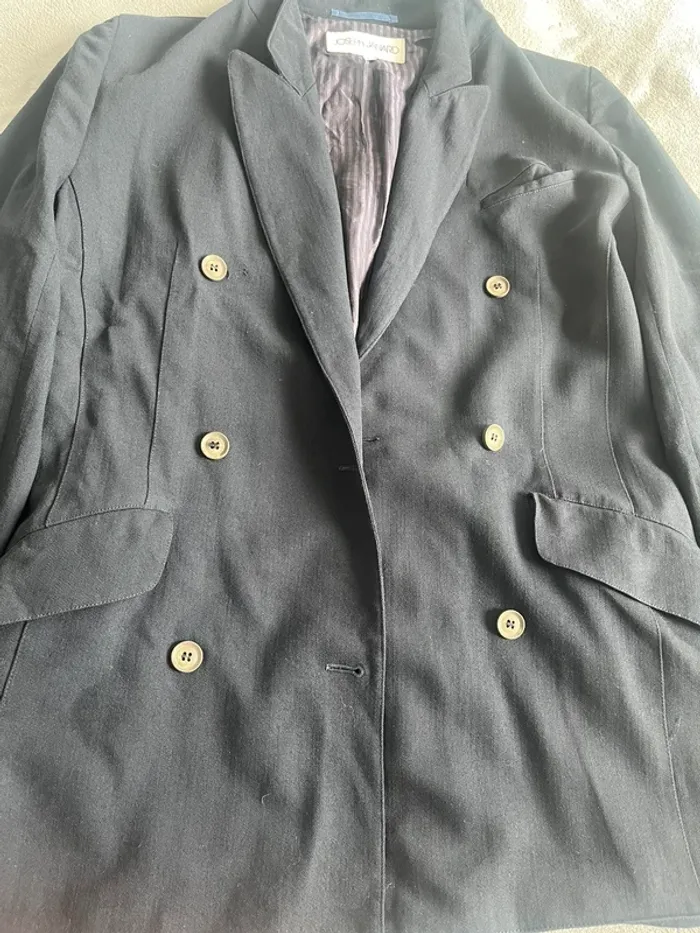 Blazer vintage noir Joseph Janard – Classique chic – T.38 - photo numéro 2